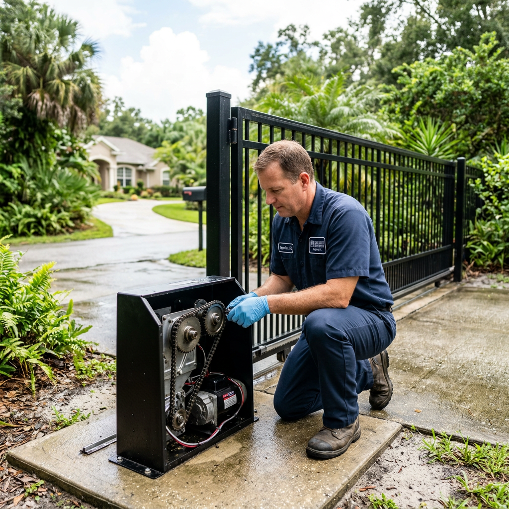 Illustration for gate repair in Apopka