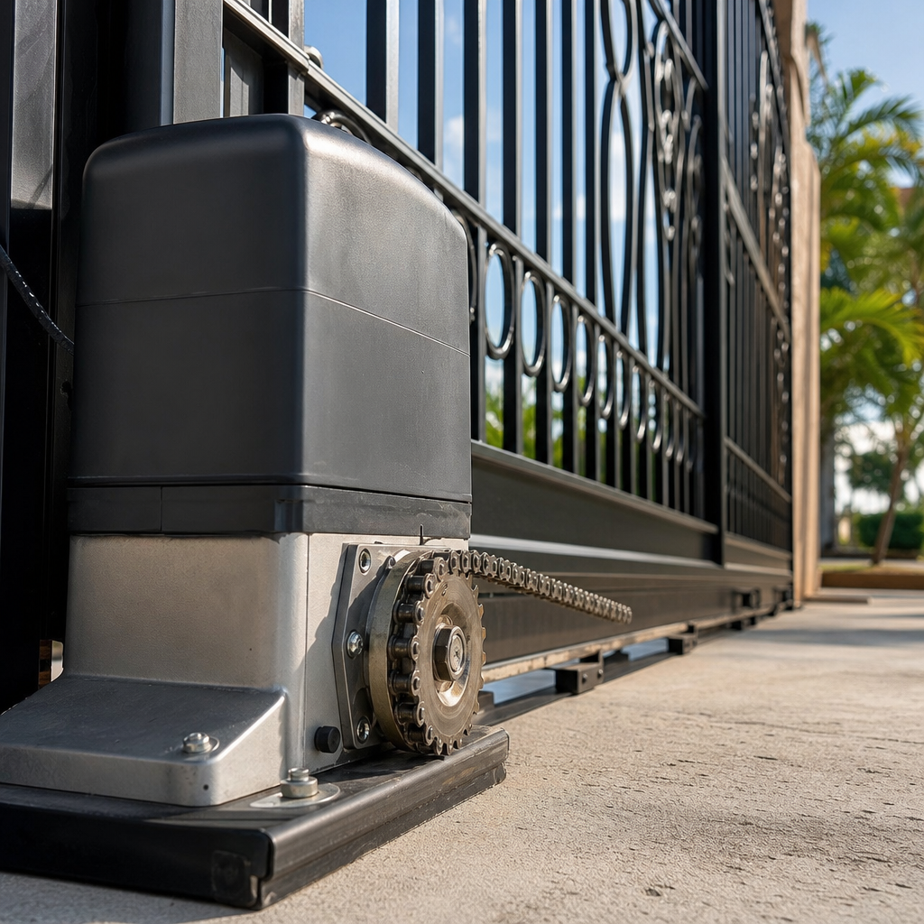 Illustration for gate repair in Groveland