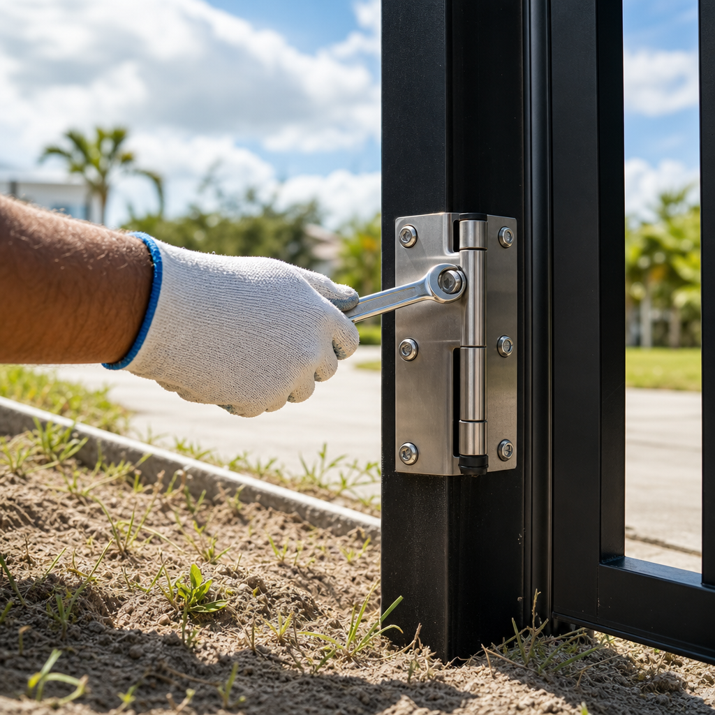 Illustration for gate repair in Bithlo