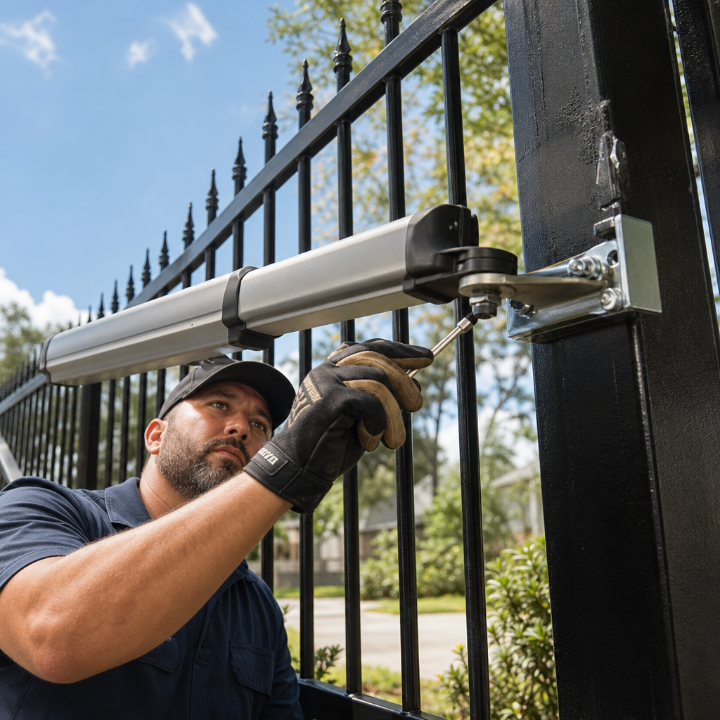 Illustration for gate operator repair in Apopka