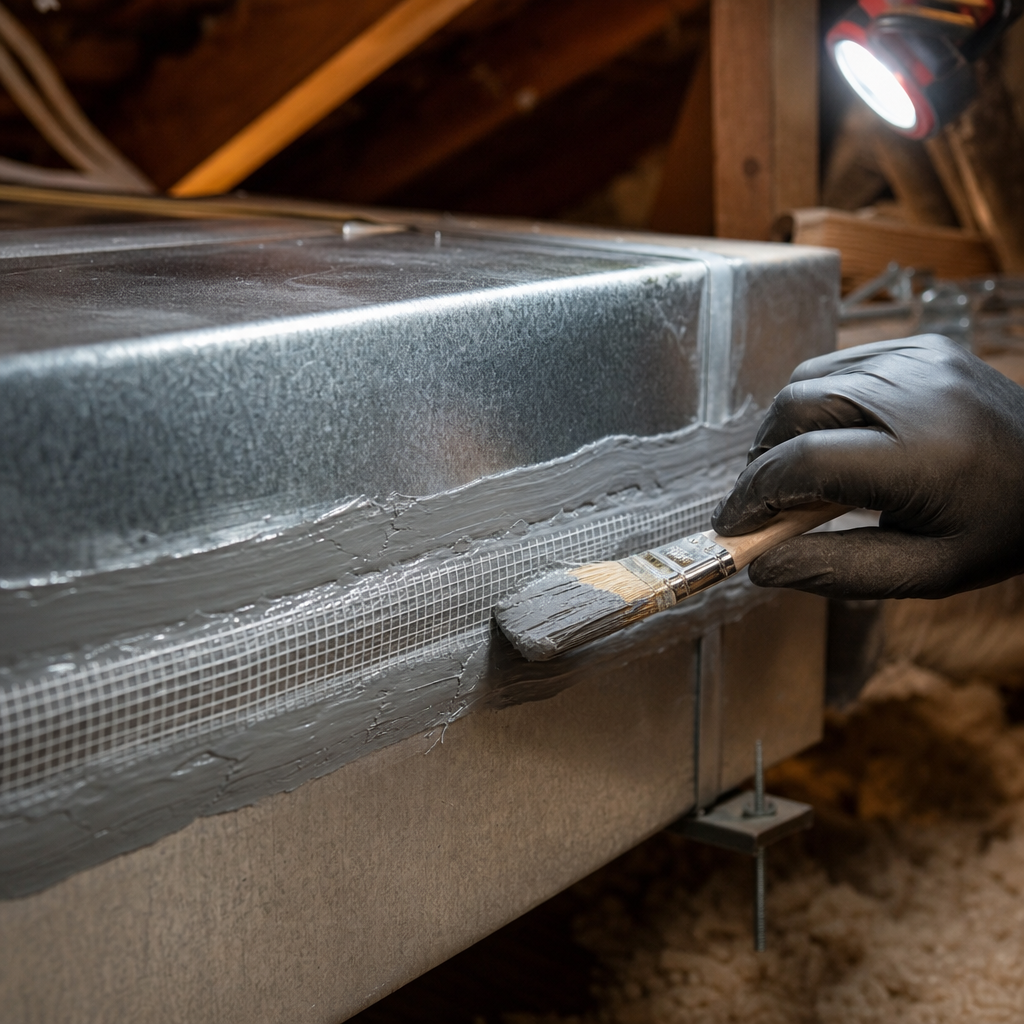 Illustration for duct repair and sealing in Agoura