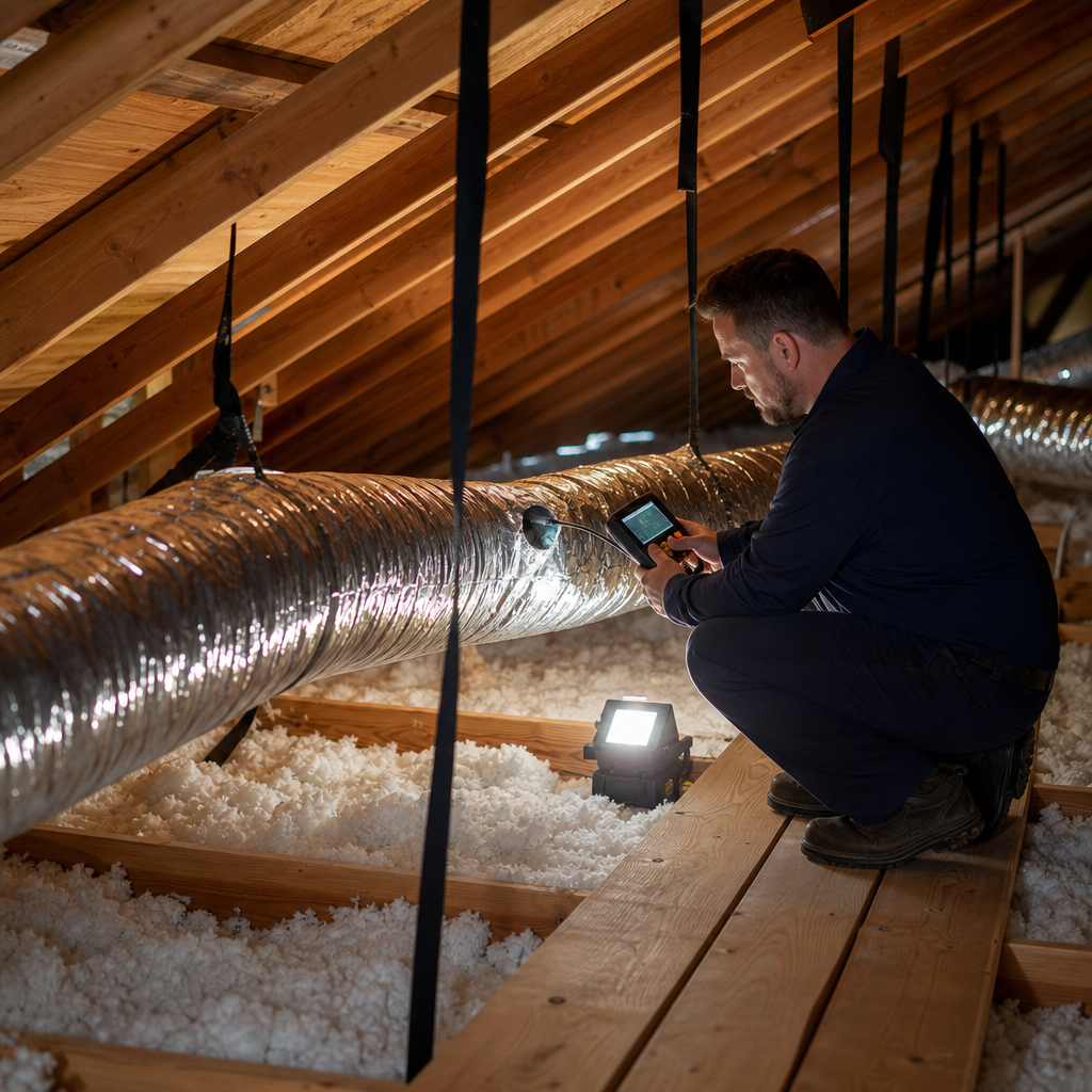 Illustration for hvac duct cleaning in North Hills