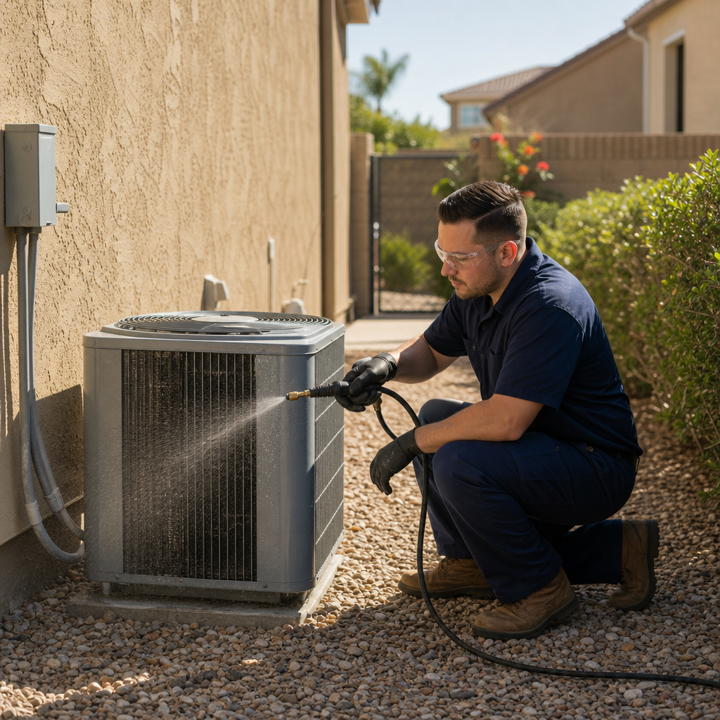 Illustration for hvac coil cleaning in West Hills