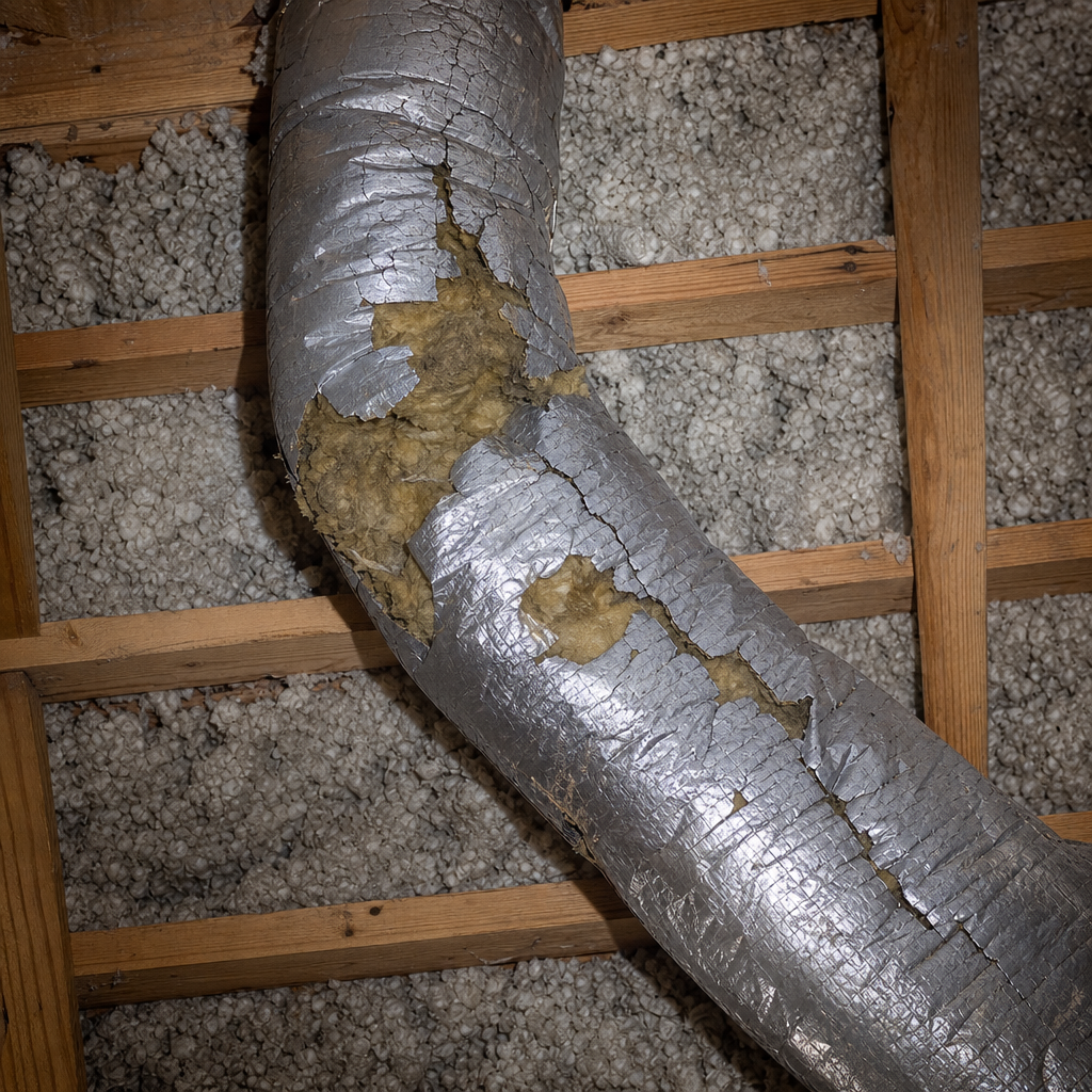 Illustration for air duct repair in Woodland Hills