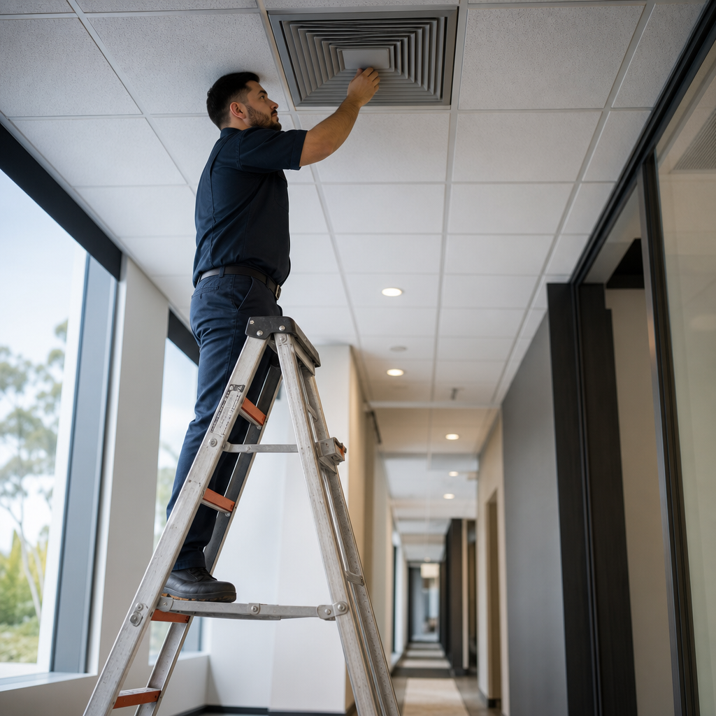 Illustration for commercial air duct cleaning in Calabasas