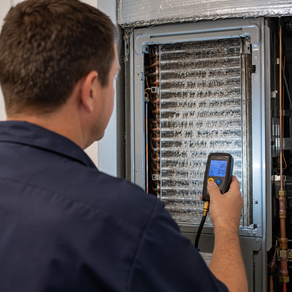 Illustration for hvac coil cleaning in Canoga Park