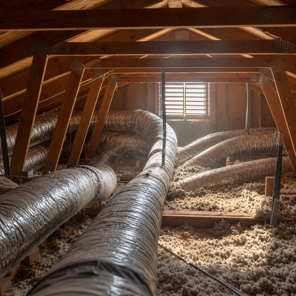 Illustration for hvac duct cleaning in Encino