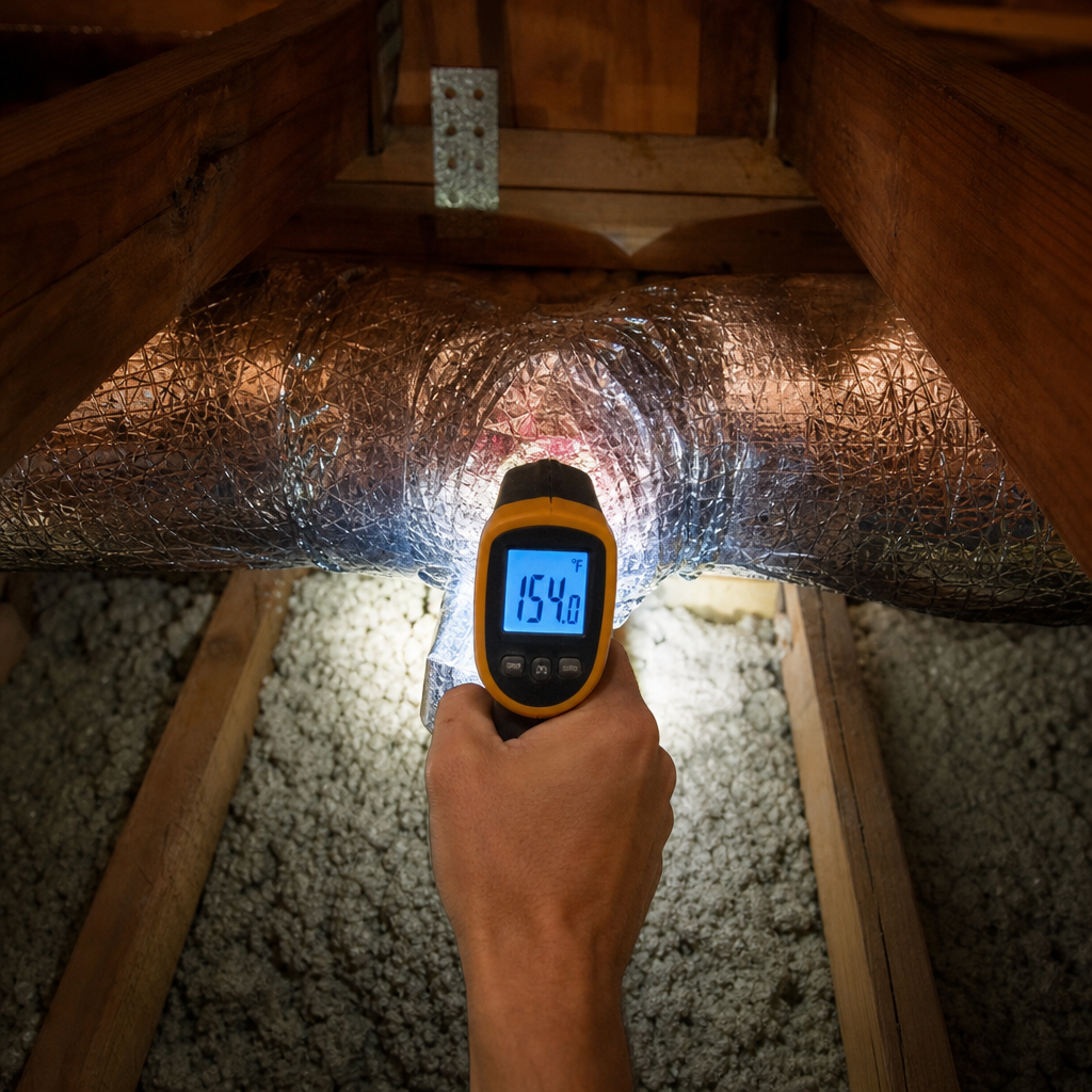 Illustration for air duct repair in Chatsworth