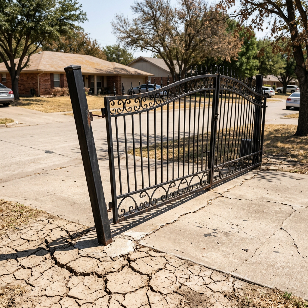 Illustration for gate repair in Fort Worth