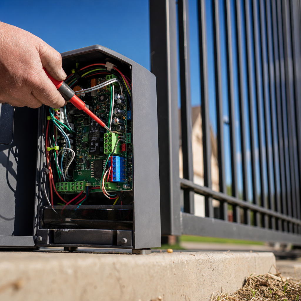 Illustration for gate repair in Richland Hills