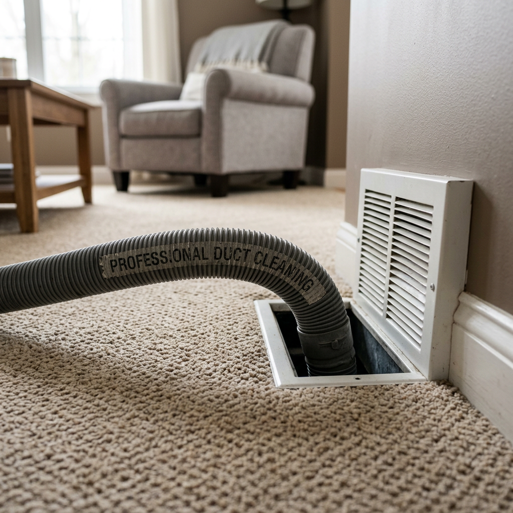 Illustration for air duct cleaning in Buffalo