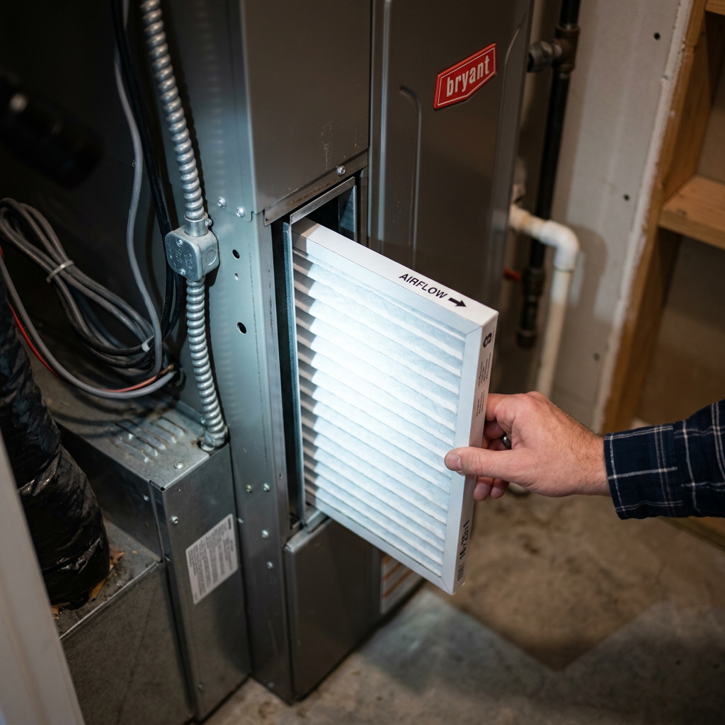 Illustration for air duct cleaning in Rochester