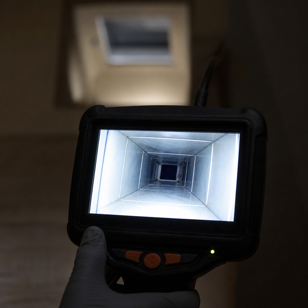 Illustration for air duct cleaning in New York City