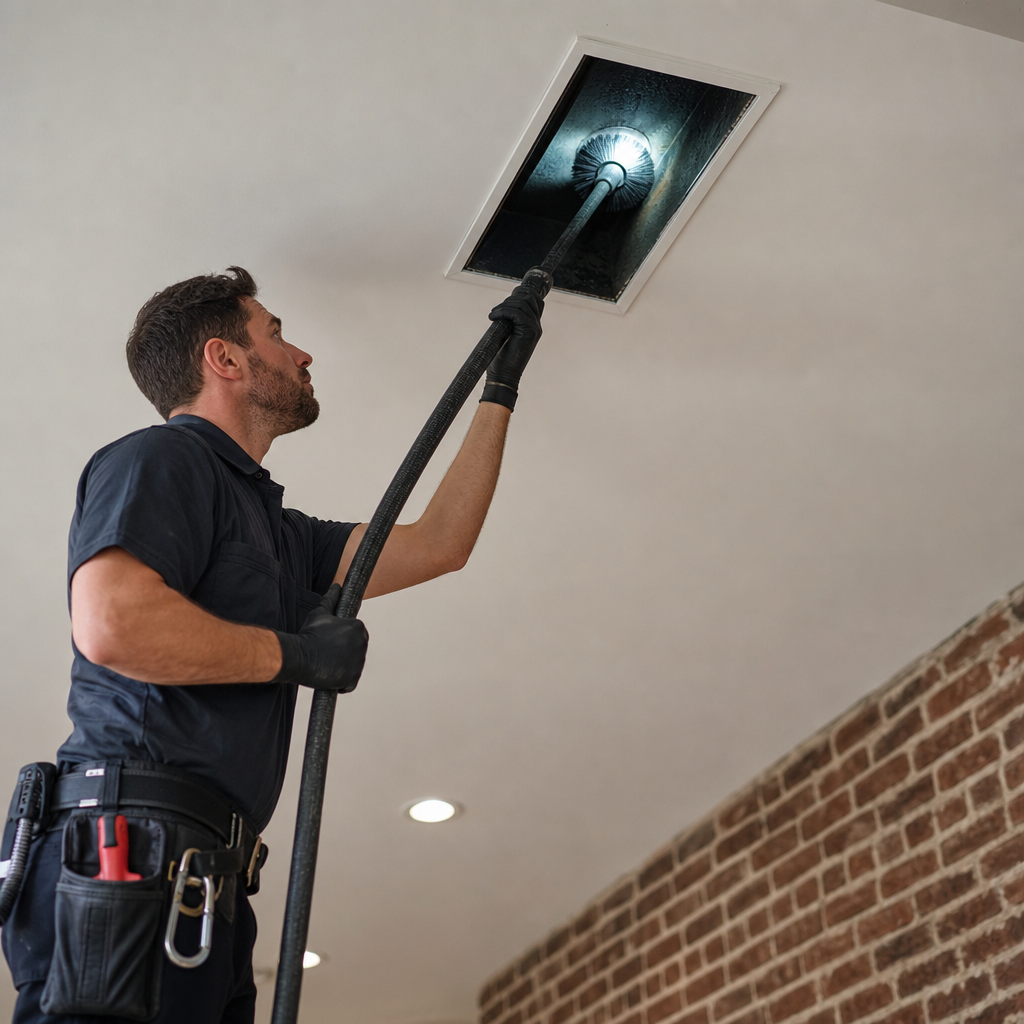 Illustration for air duct cleaning in Hoboken
