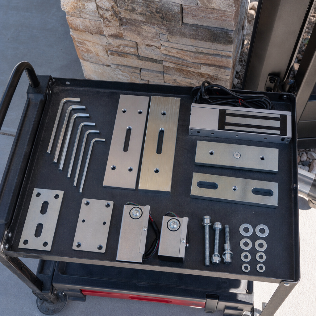 Illustration for gate repair in Whittier