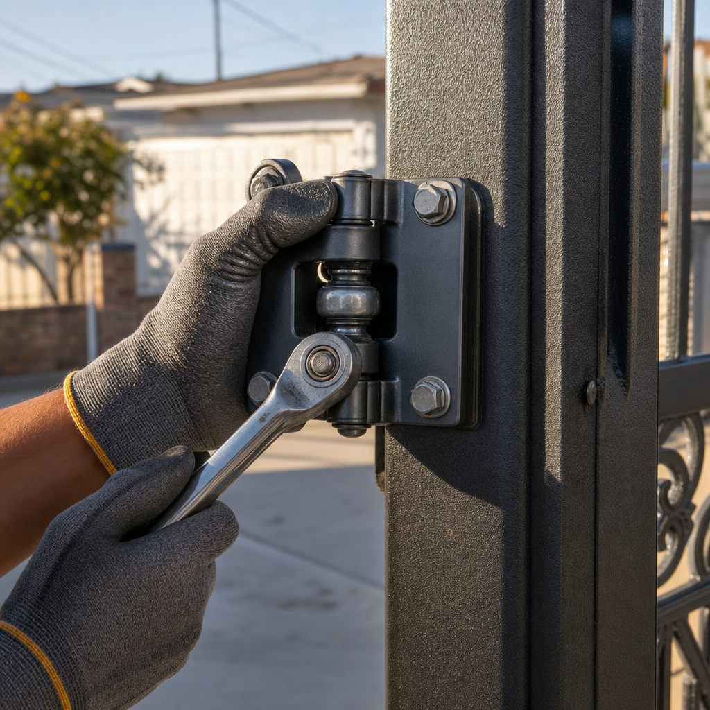 Illustration for gate repair in Gardena