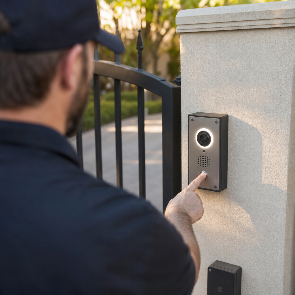 Illustration for automatic gate repair in Torrance