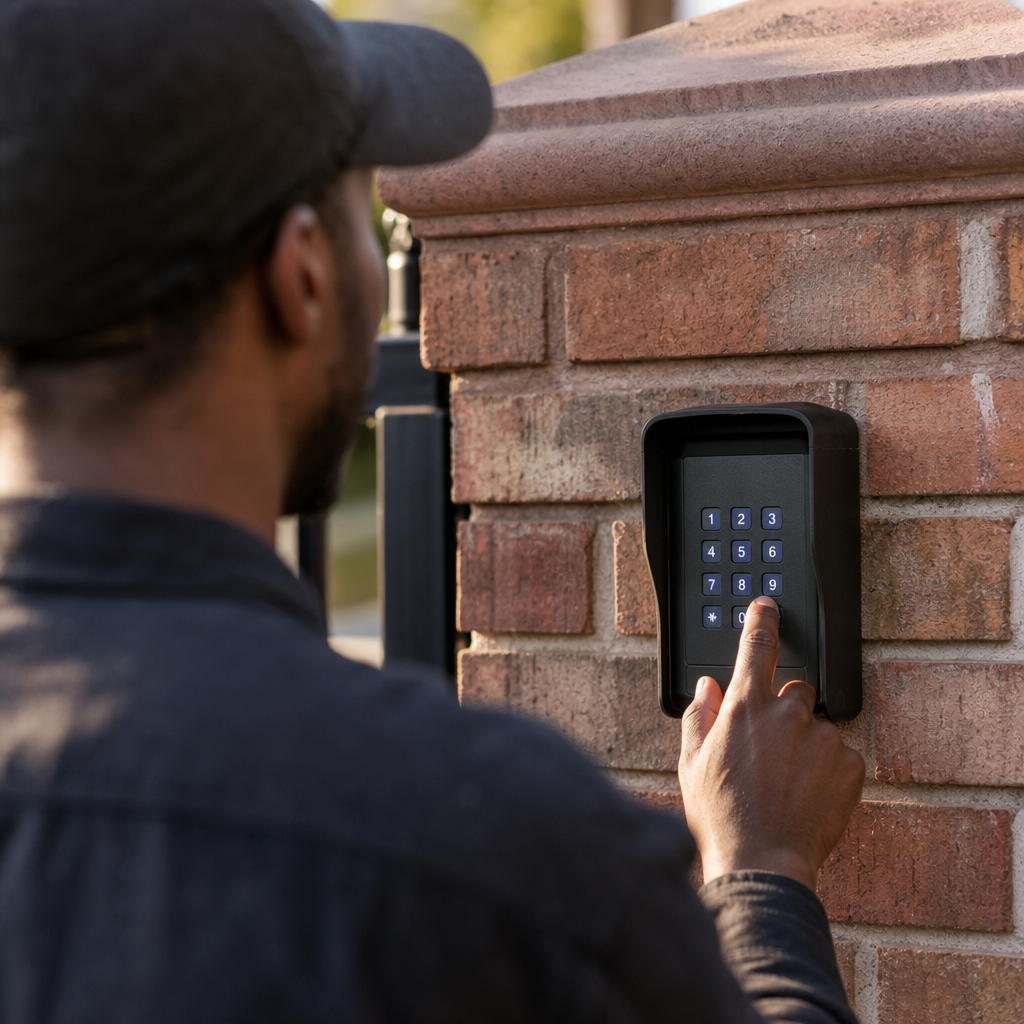 Illustration for gate repair in Inglewood