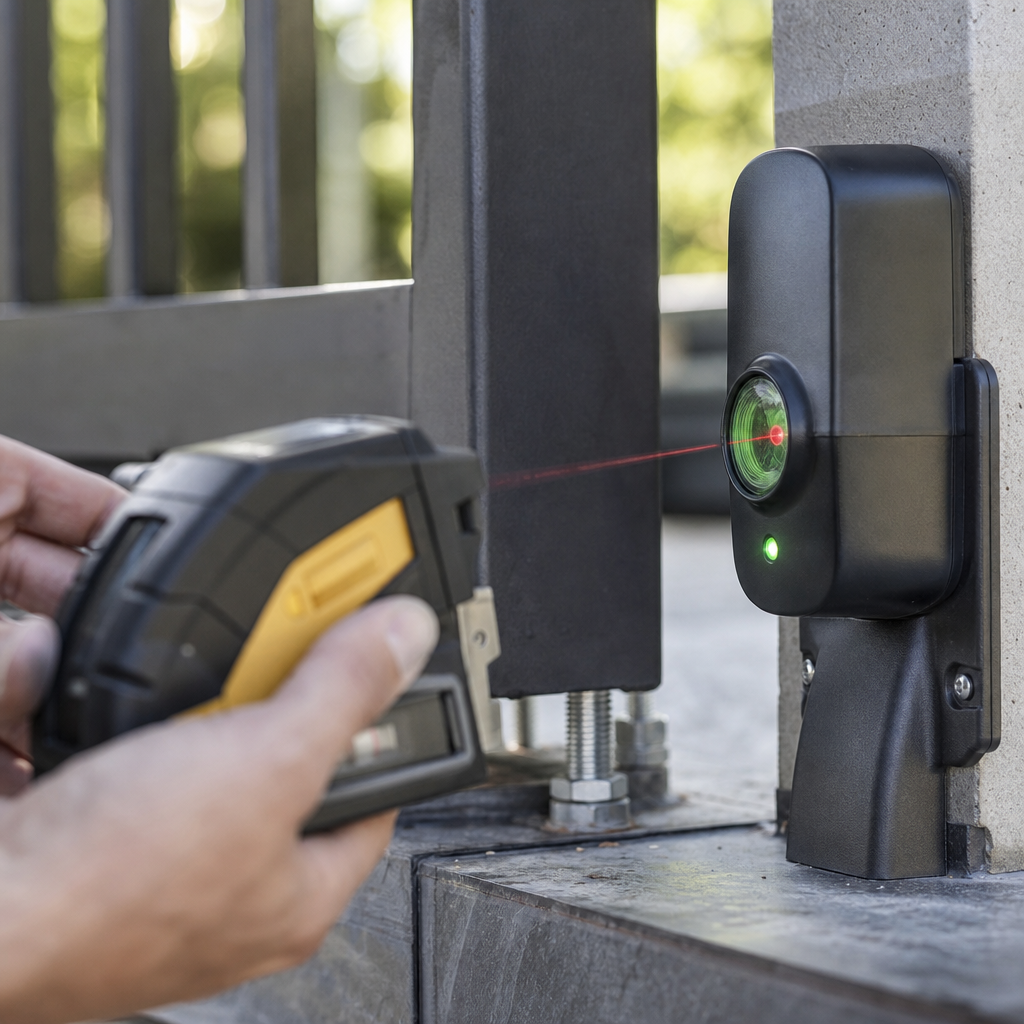 Illustration for automatic gate repair in Gardena