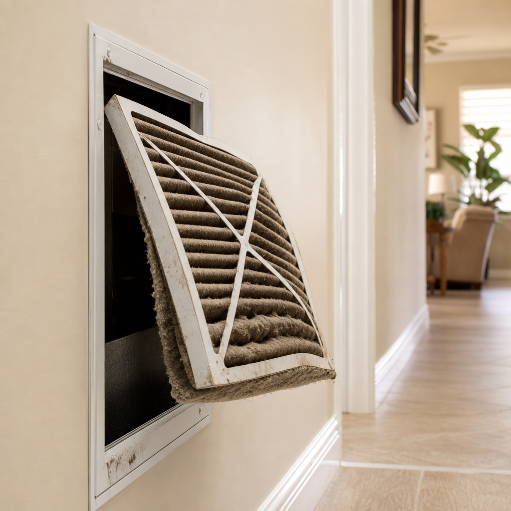 Illustration for air duct cleaning in Deland
