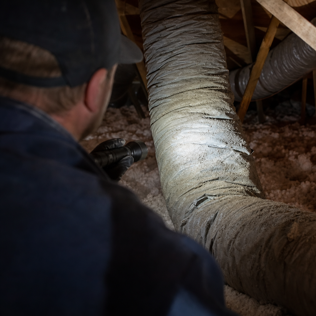Illustration for air duct cleaning in Hollywood