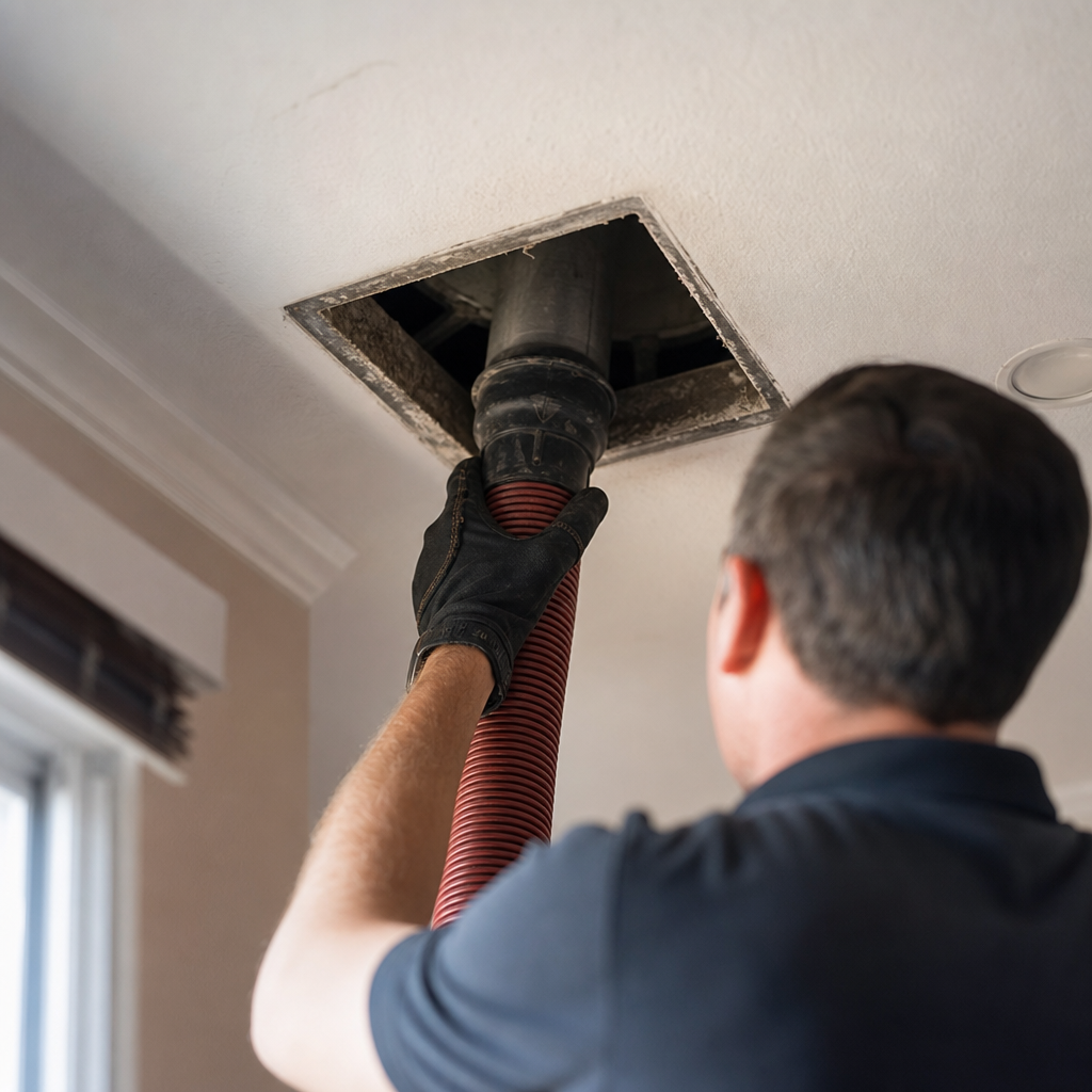 Illustration for air duct cleaning in Jacksonville