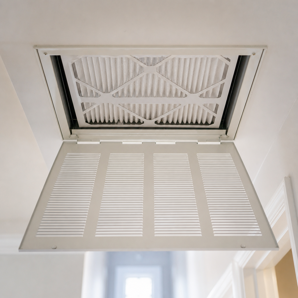 Illustration for air duct cleaning in West Hollywood