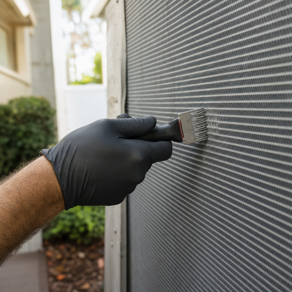 Illustration for air duct cleaning in Plantation