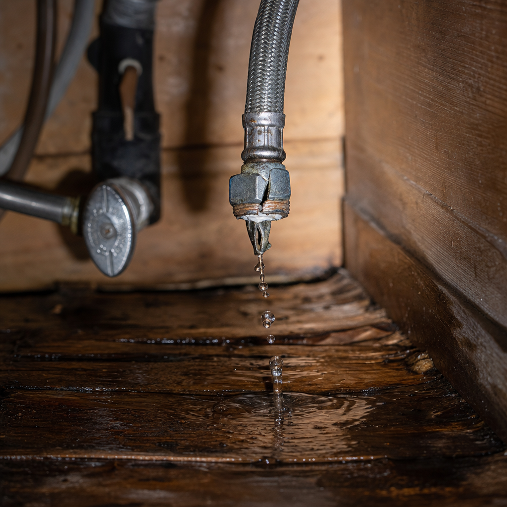 Illustration for water damage restoration near me