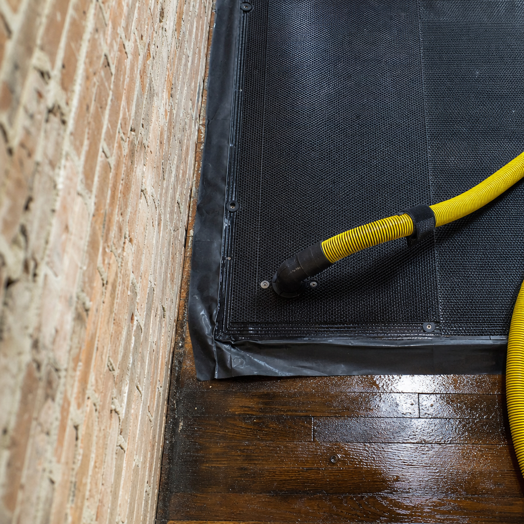 Illustration for emergency water damage restoration in North Bergen