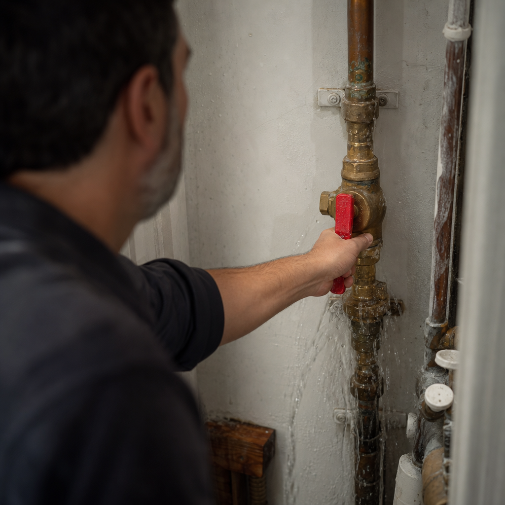 Illustration for water damage restoration in Lower Manhattan