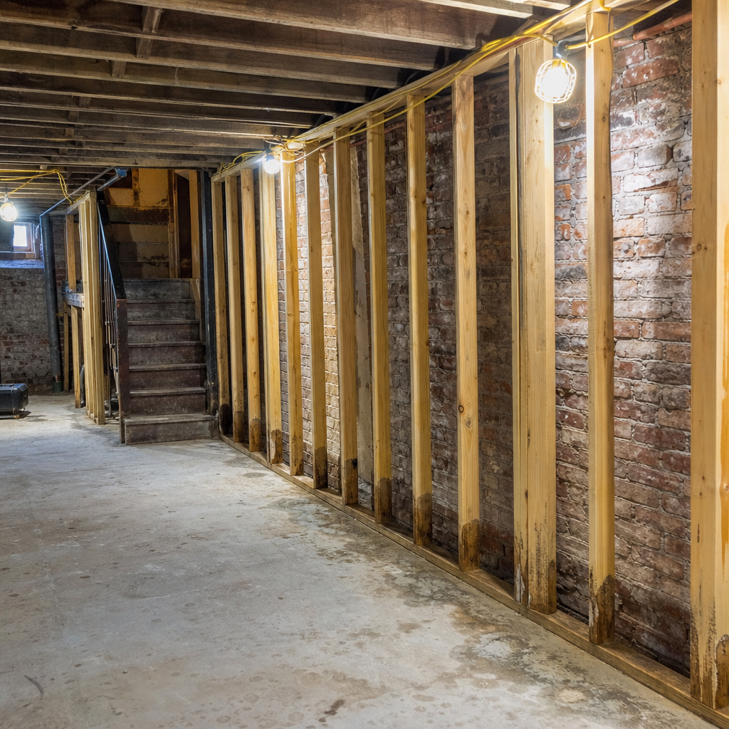 Illustration for emergency water damage restoration in Jersey City