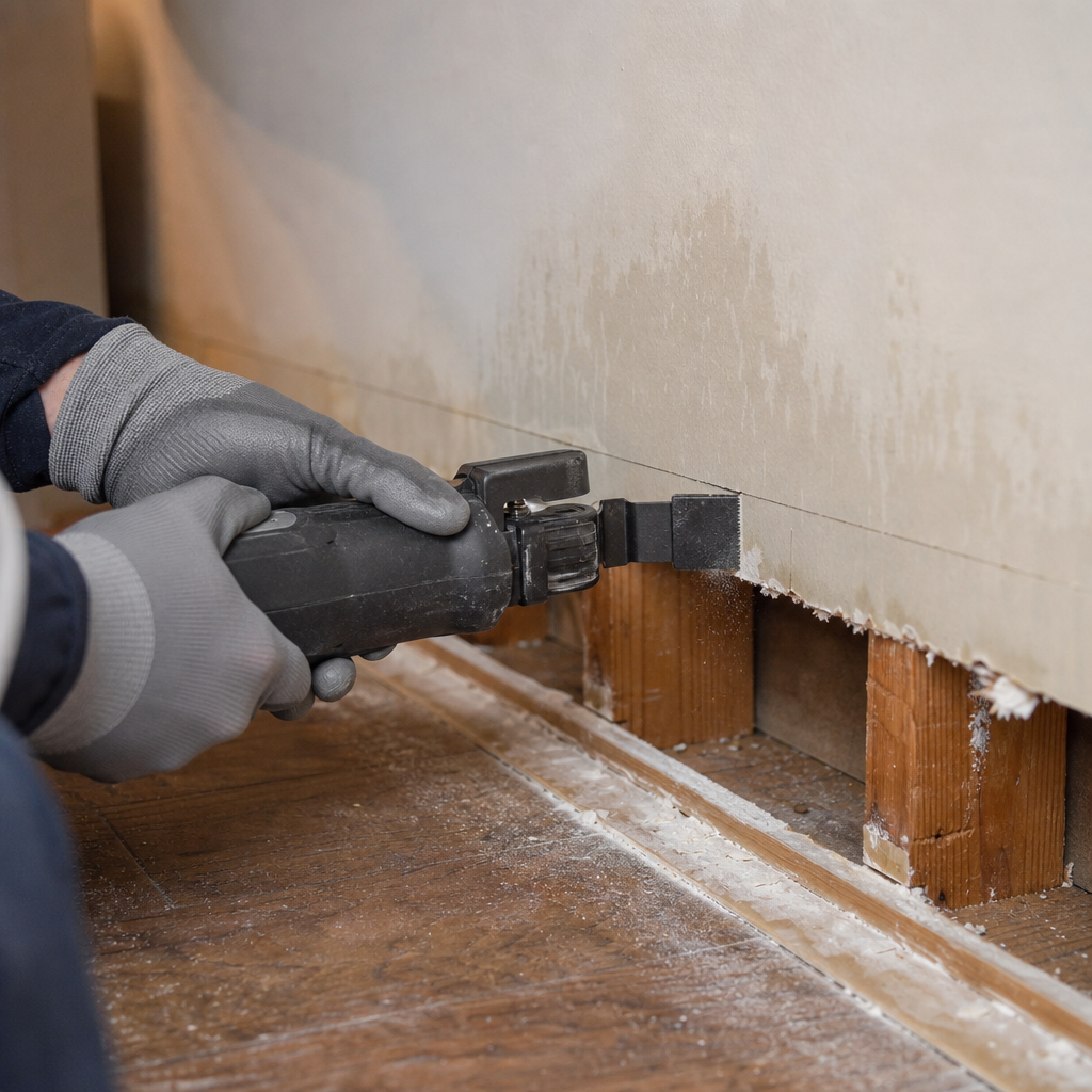 Illustration for water damage restoration in West New York