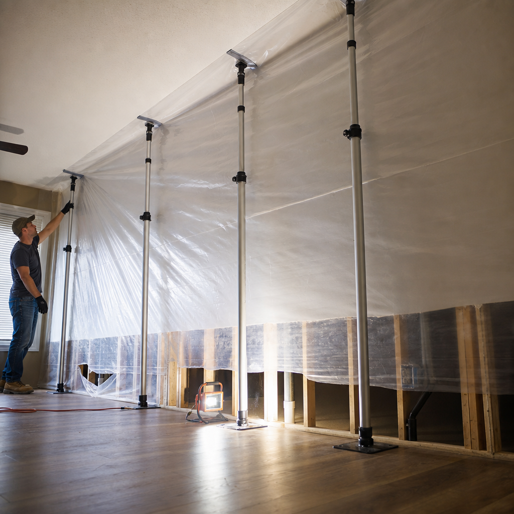 Illustration for water damage restoration in Hackensack