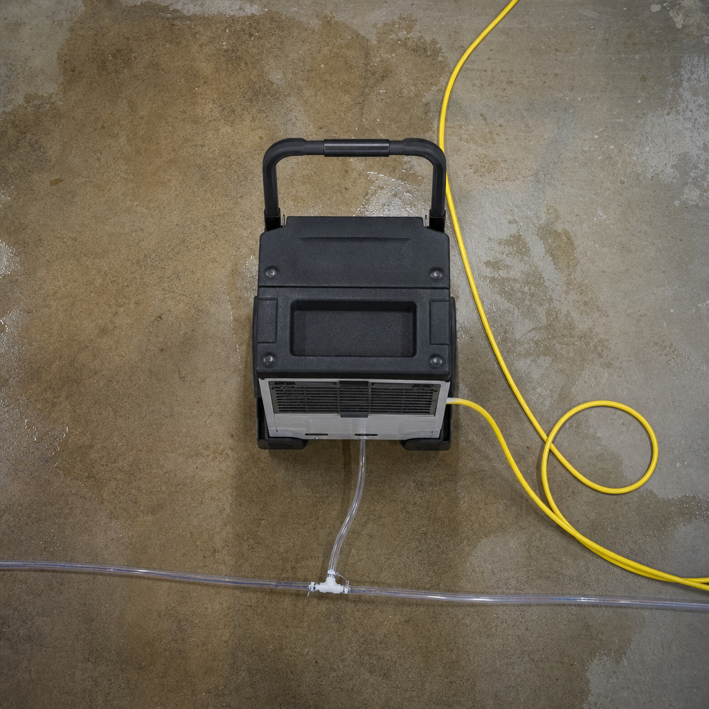 Illustration for water damage restoration in Maywood