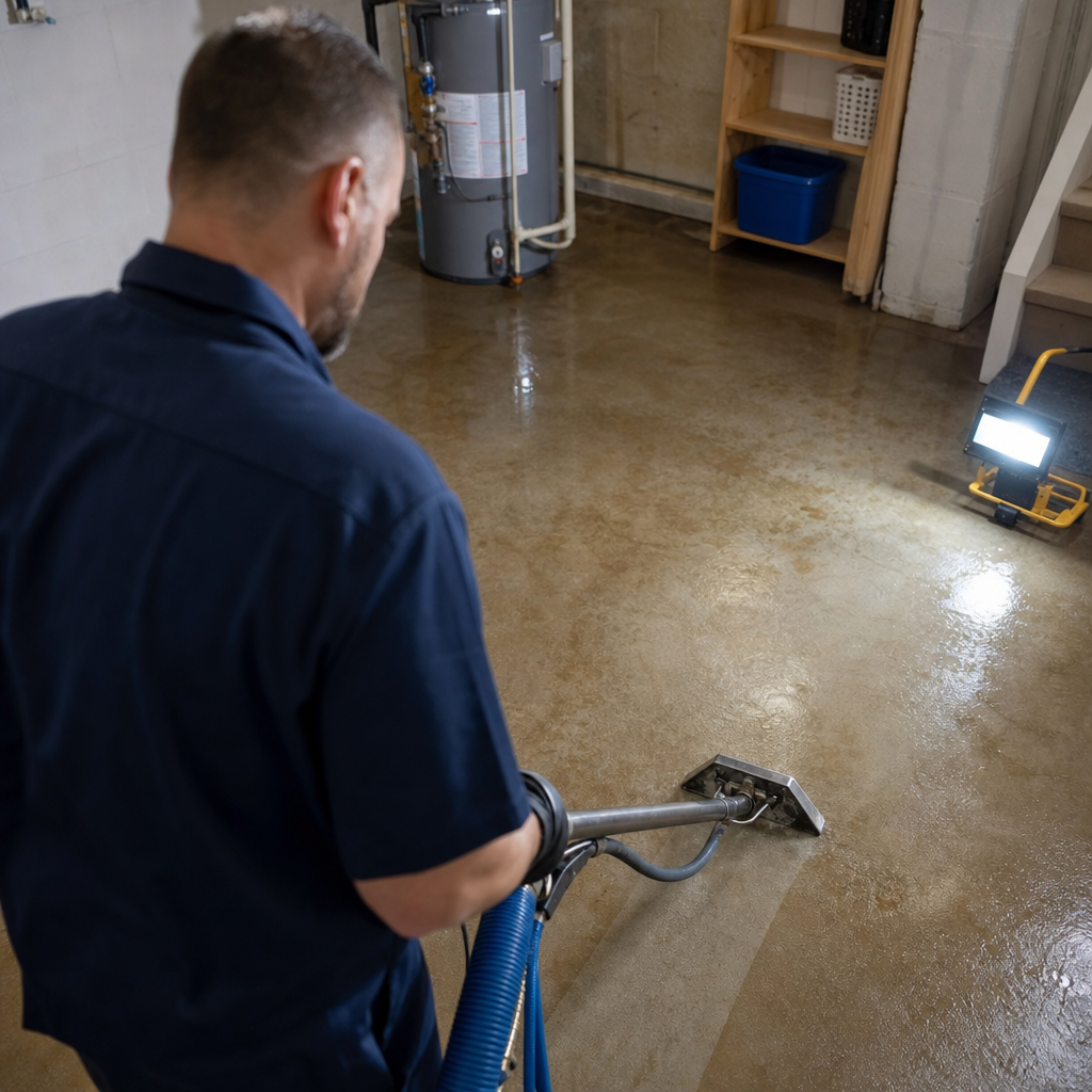 Illustration for emergency water damage restoration in Northwest Yonkers
