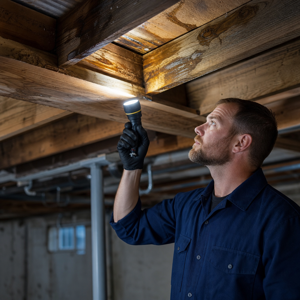 Illustration for water damage restoration in Tuckahoe