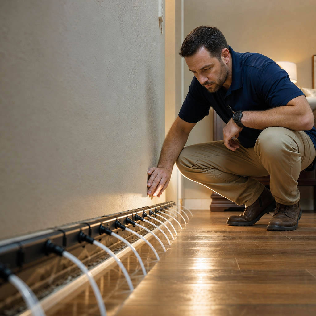 Illustration for emergency water damage restoration in Hackensack