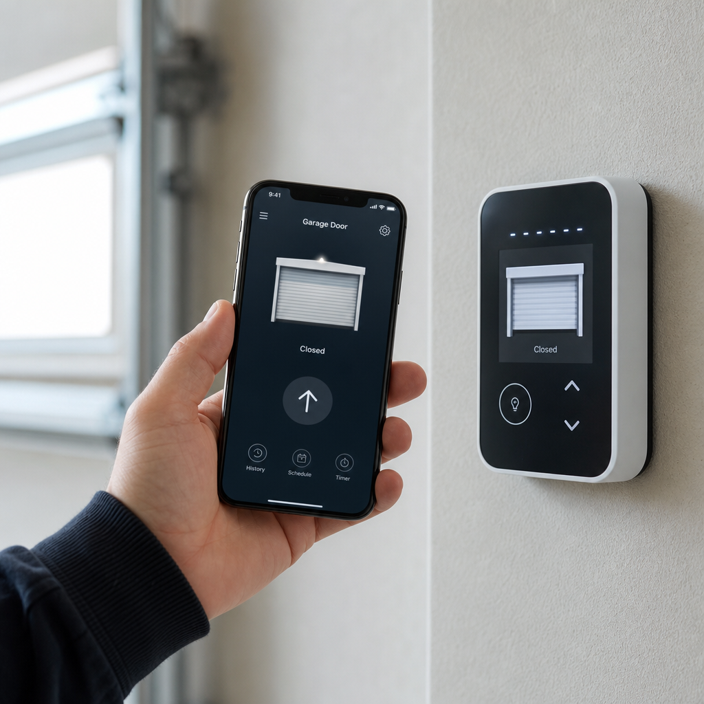 Illustration for garage door opener repair