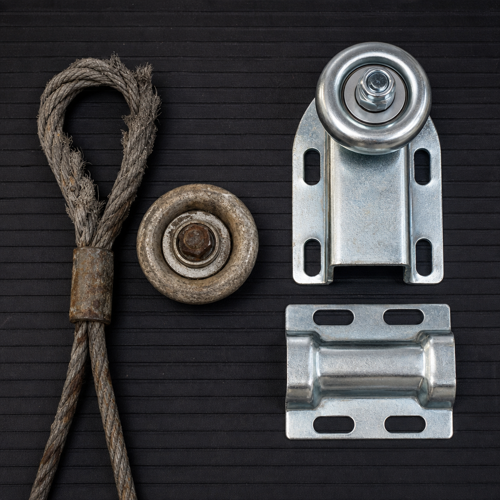 Illustration for commercial garage door repair in Villages of Oriole
