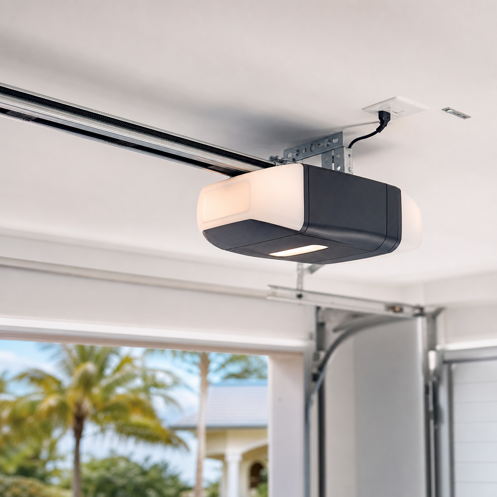 Illustration for garage door replacement in Pompano Beach Highlands