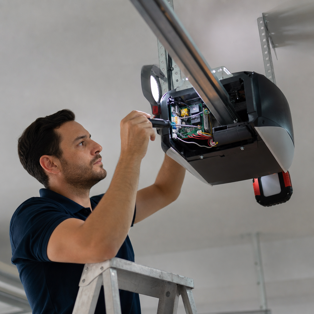 Illustration for garage door repair in Boca Del Mar