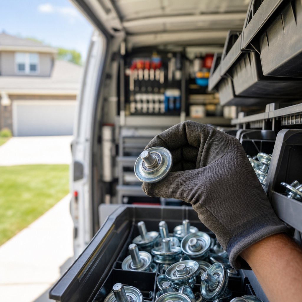 Illustration for garage door repair in Sandalfoot Cove