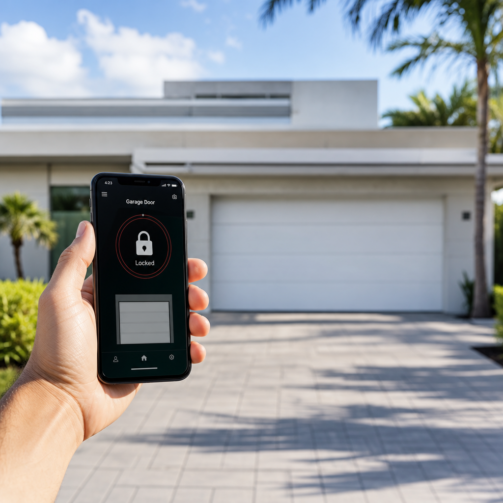 Illustration for Home Security Features in Boca Raton