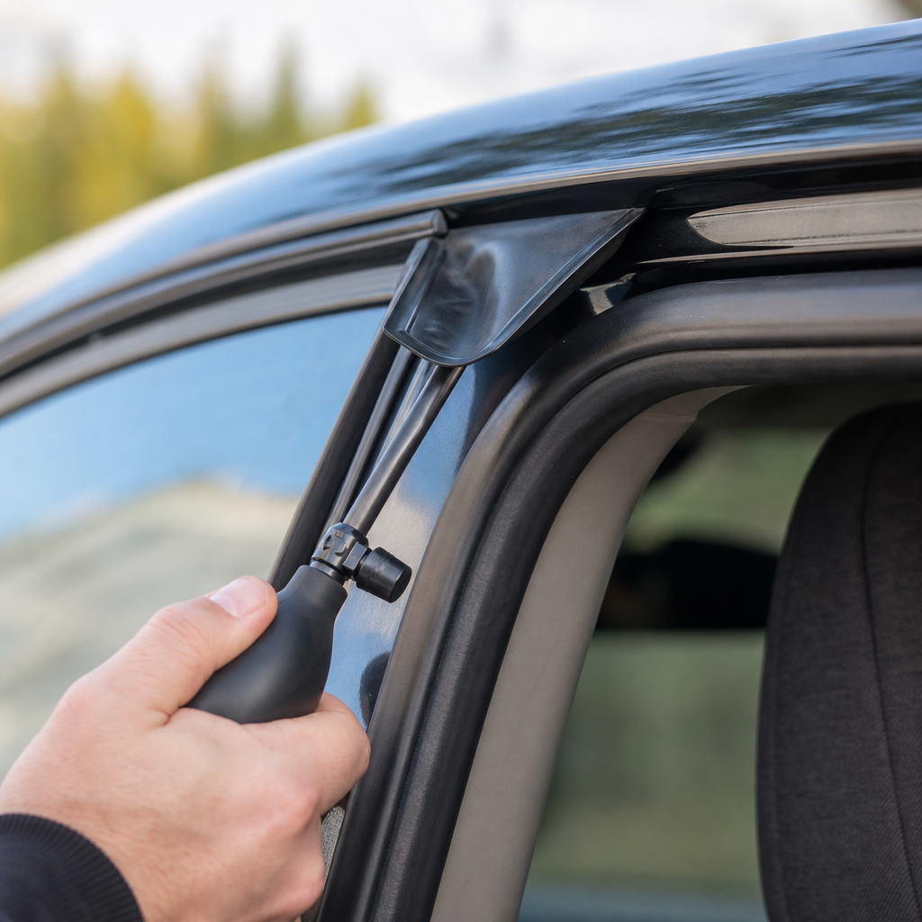Illustration for car lockout service