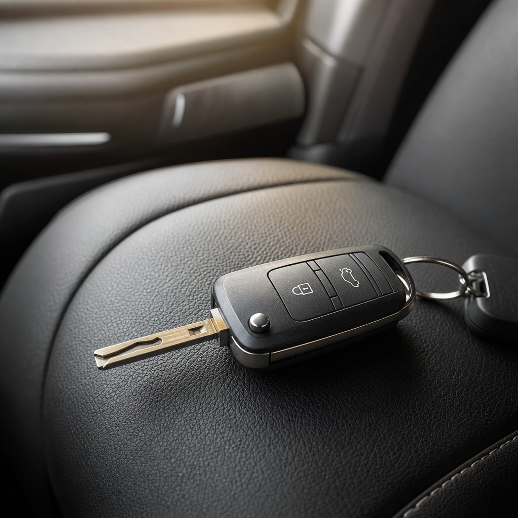Illustration for lost car keys