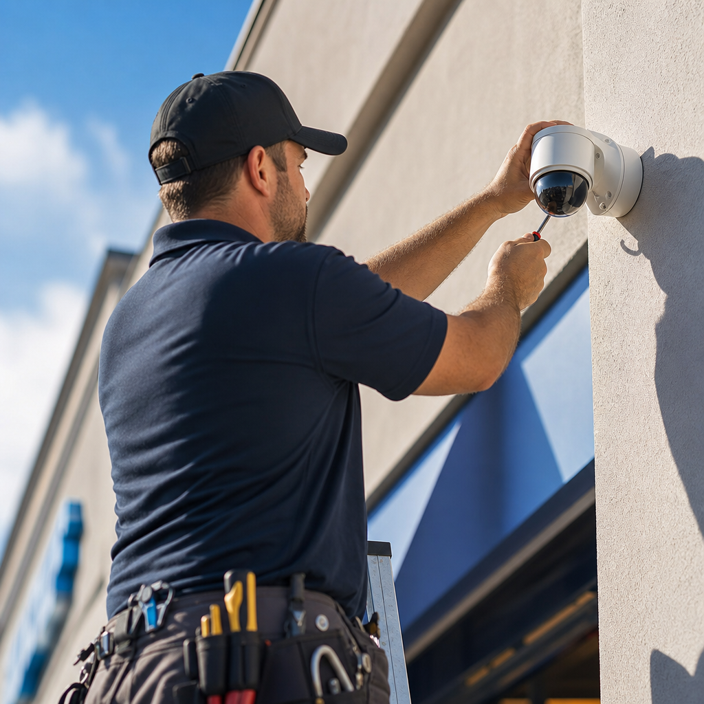 Illustration for commercial security systems