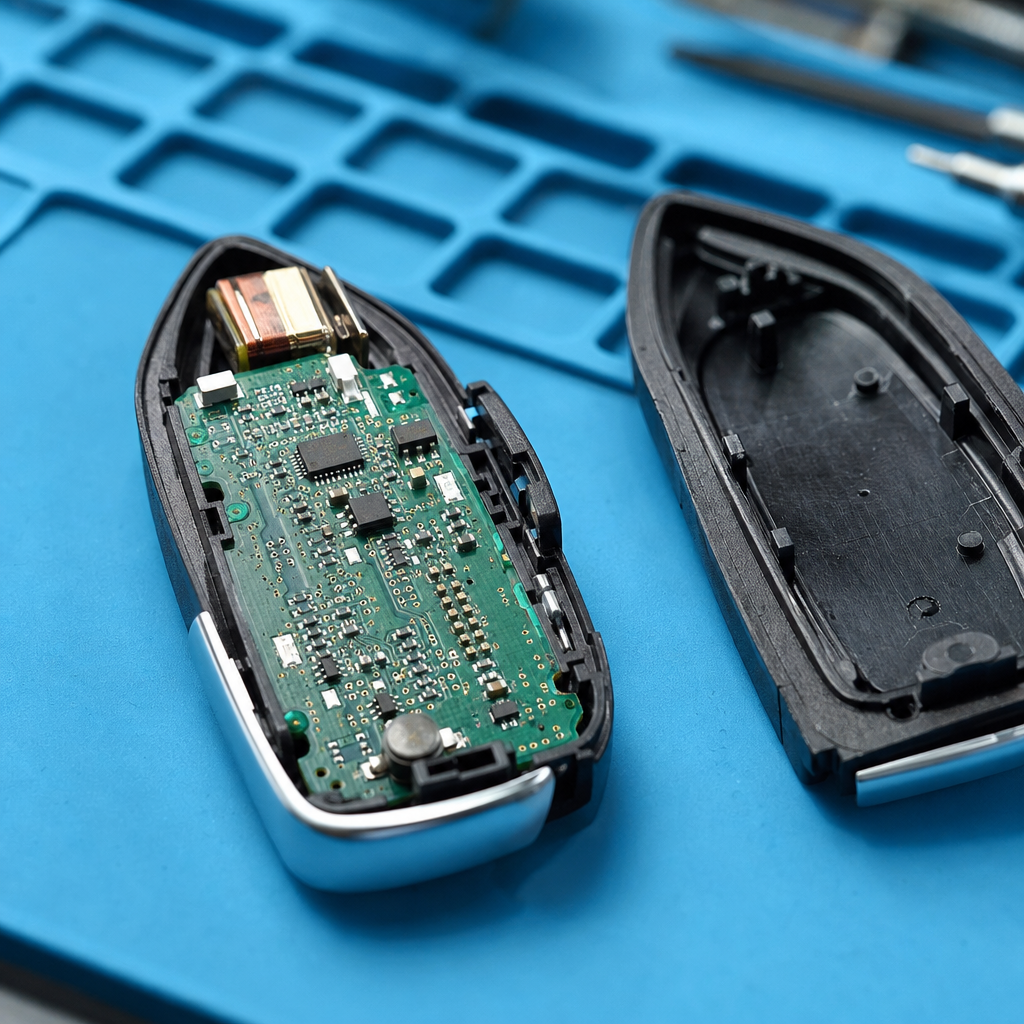 Illustration for mercedes replacement key cost