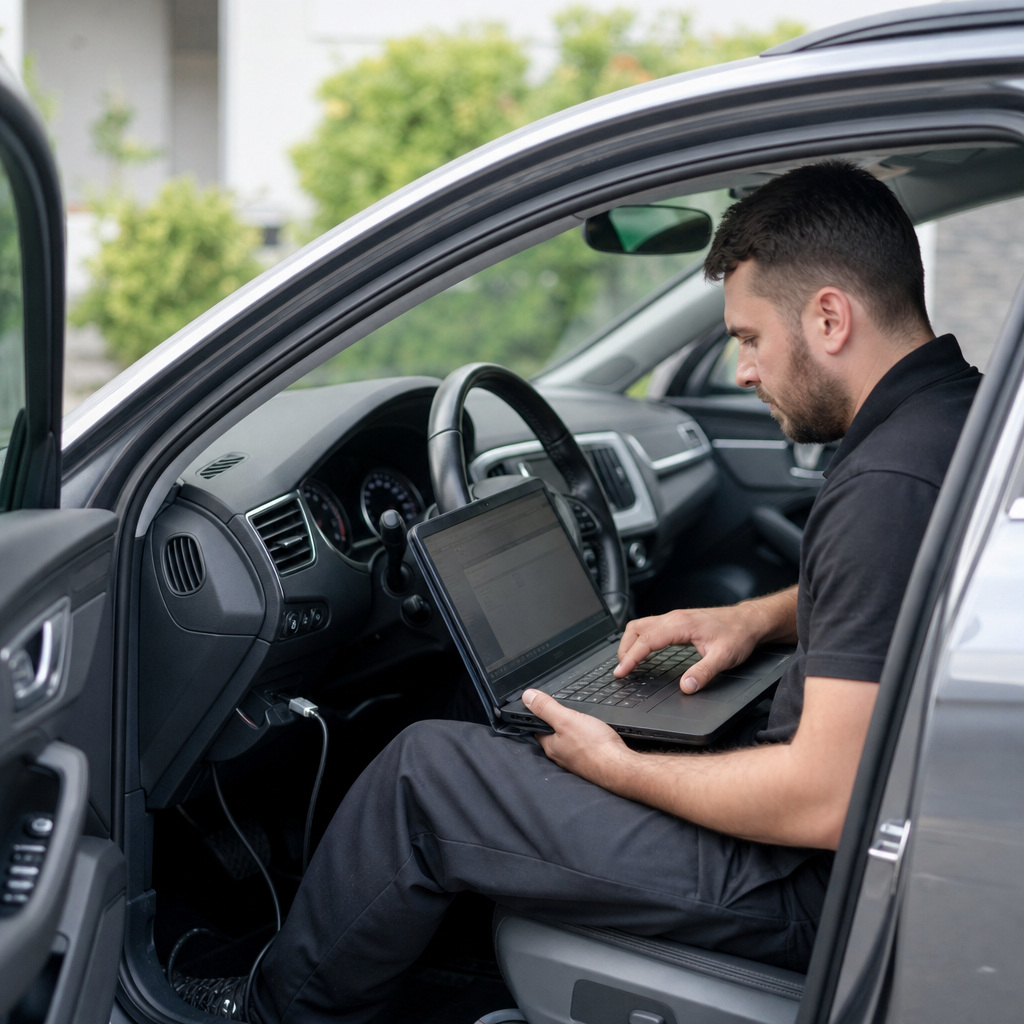 Illustration for auto key programming near me