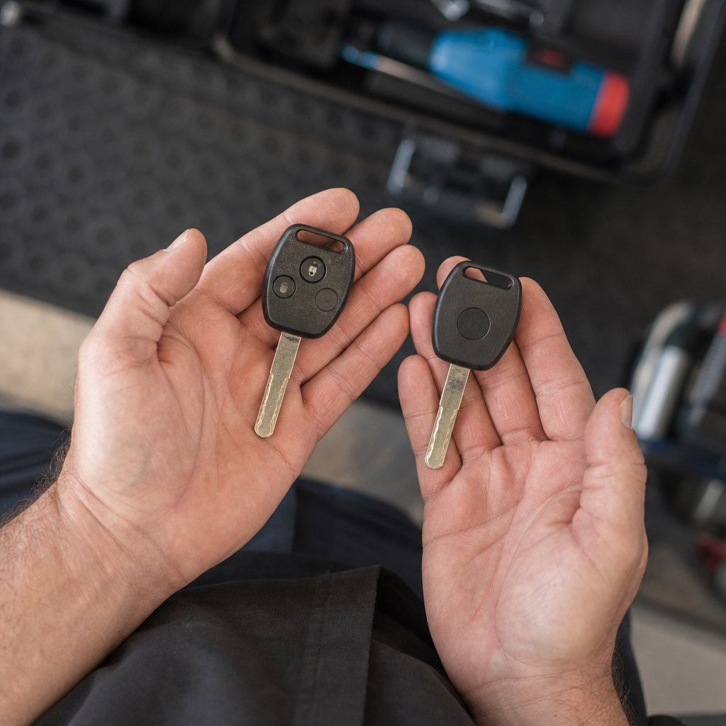 Illustration for mobile locksmith for cars